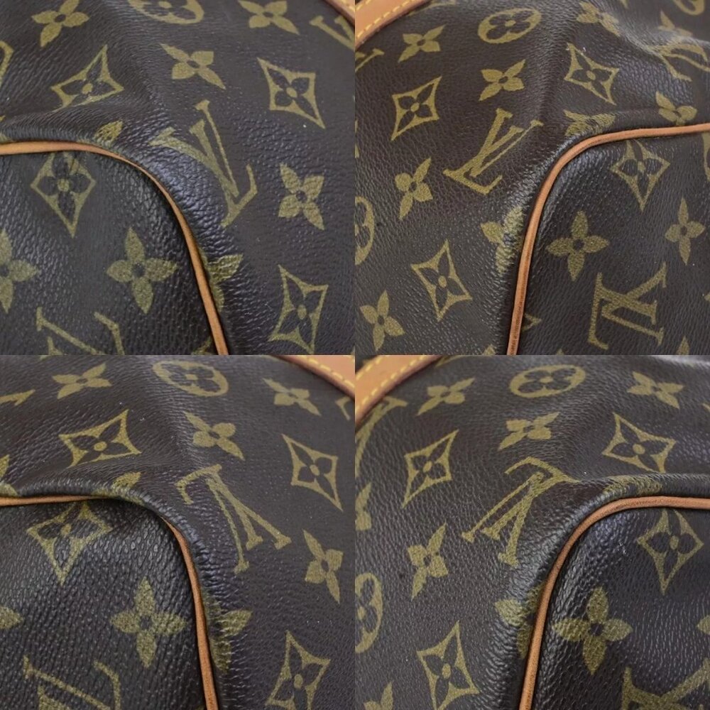LOUIS VUITTON Sac Souple 35 Travel Hand Bag Monogram Leather BN - Picture 16 of 16